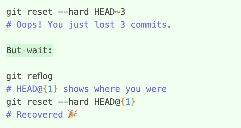 git-reflog